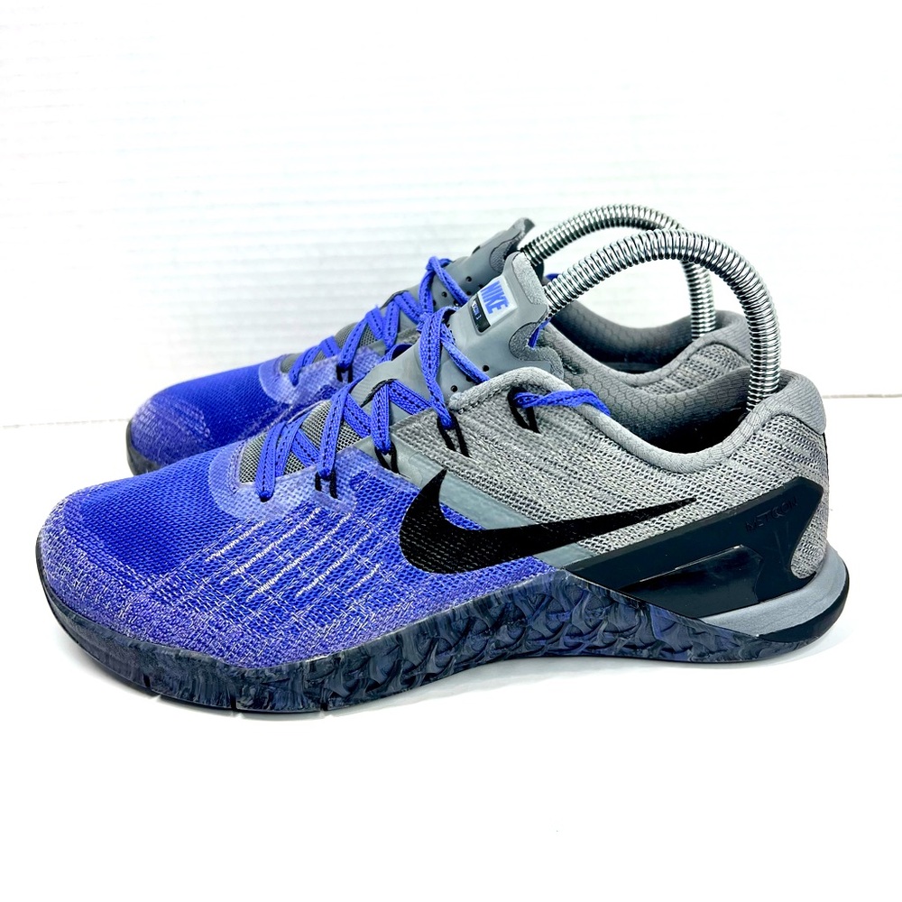 Nike Metcon 3 Shoes Womens 8 Persian Violet Black Training Sneakers 849807-500